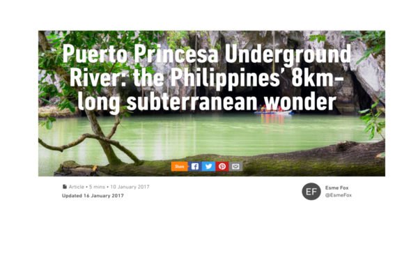 Puerto Princesa Underground River, Philippines