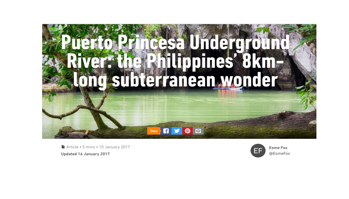 Puerto Princesa Underground River, Philippines