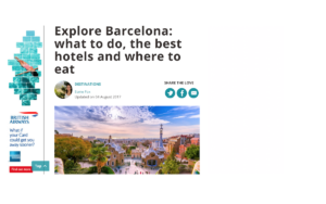 Barcelona guide for loveExploring