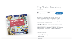 City Trails - Barcelona, Lonely Planet