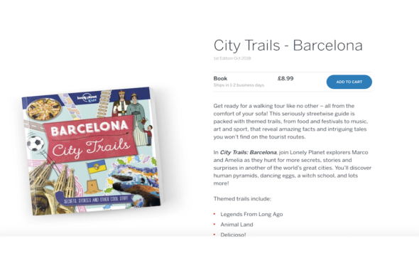 City Trails - Barcelona, Lonely Planet