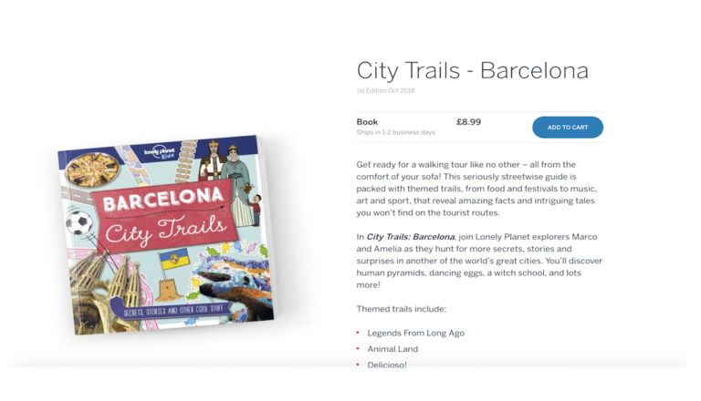City Trails - Barcelona, Lonely Planet
