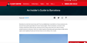 Insider's Guide to Barcelona by Esme Fox