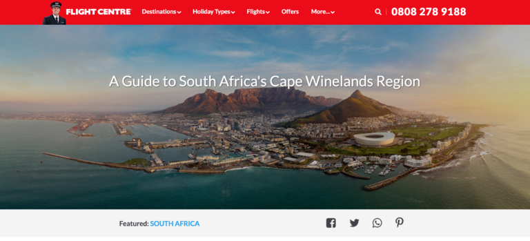 A Guide to South Africa's Cape Winelands by Esme Fox
